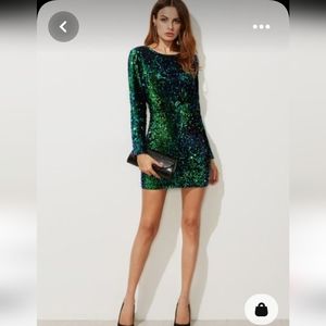 Shein sequin party dress XS